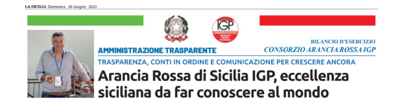 Arancia Rossa di Sicilia IGP, eccellenza siciliana da far conoscere al mondo.