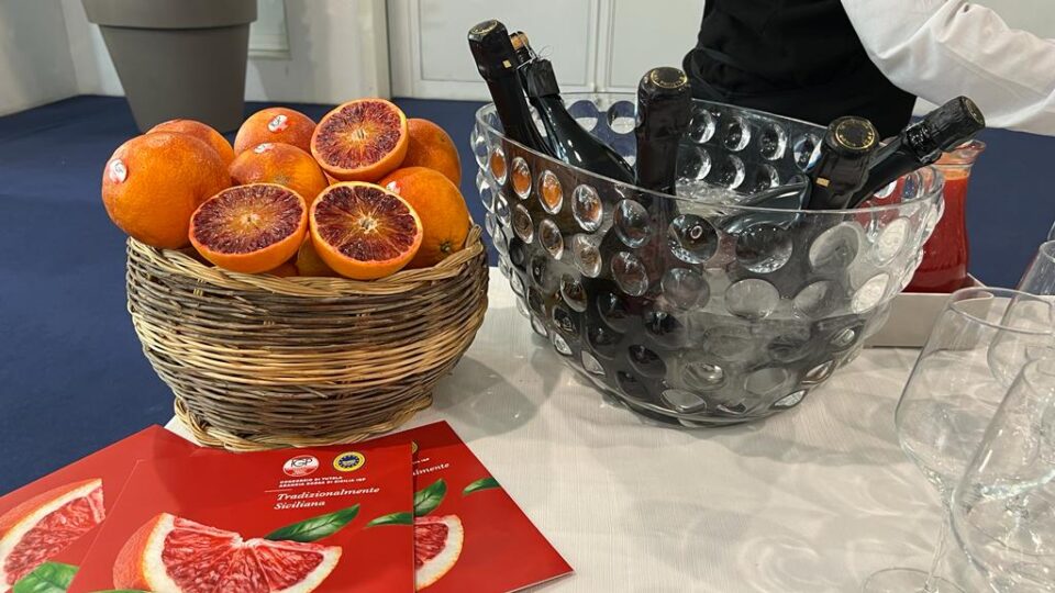 Matrimonio “d’oro”  tra Arancia Rossa Di Sicilia IGP e Prosecco Doc