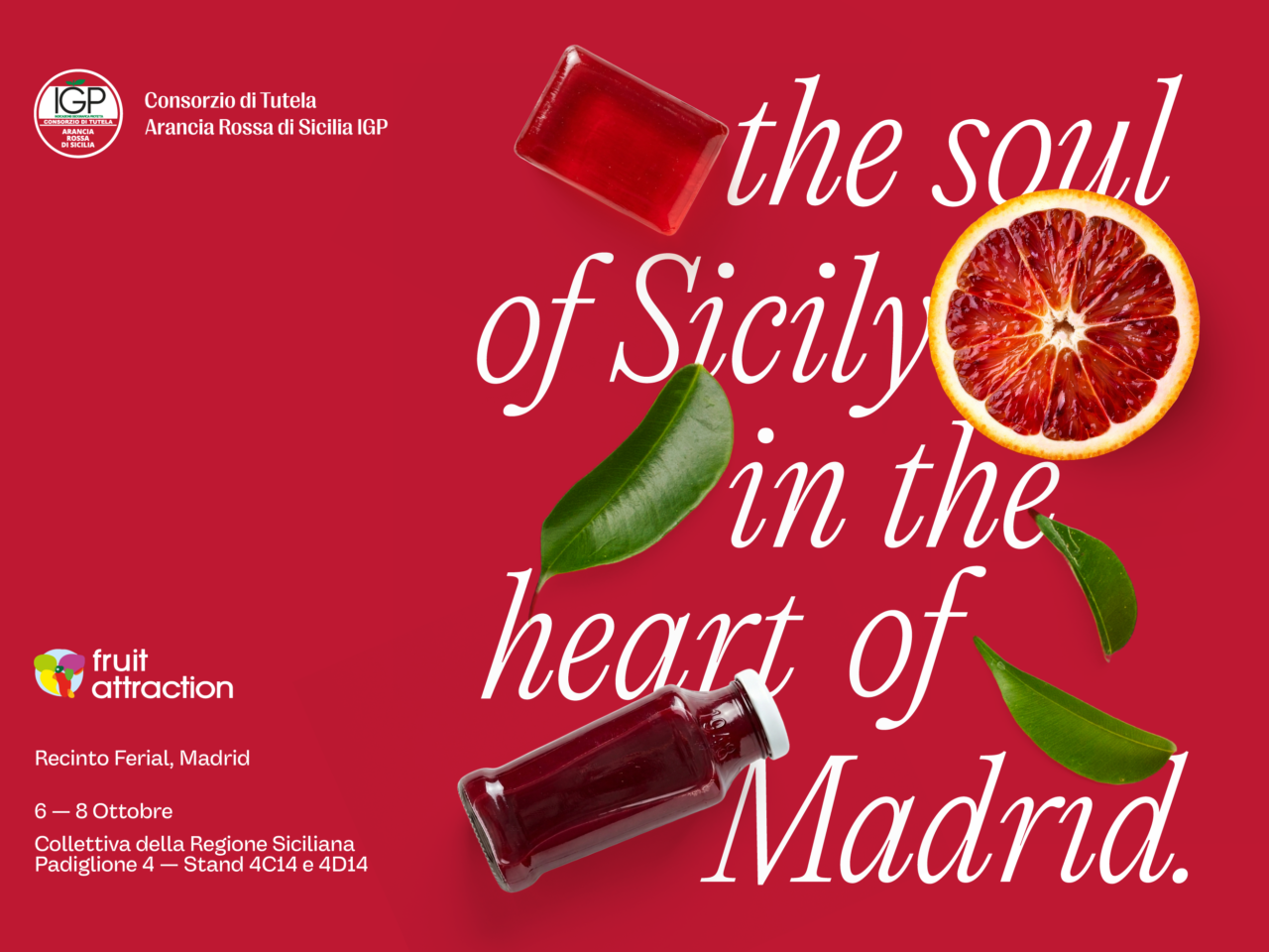 L’Arancia Rossa di Sicilia IGP protagonista a Fruit Attraction 2026
